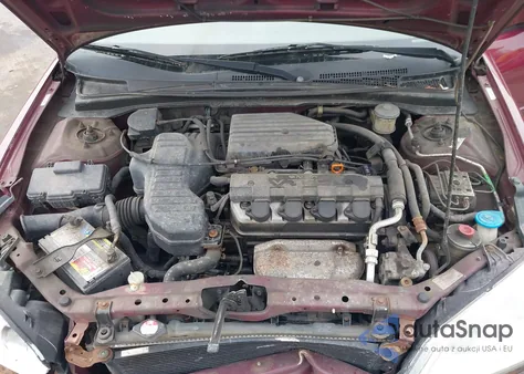 2004 Honda Civic Ex z USA, uszkodzony, nr VIN 2HGES26704H564363